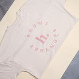 T-shirt oversize unisex beige sérigraphié