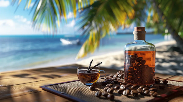 Rhum arrangé café vanille 