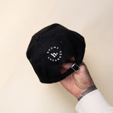 Casquette noire brodée