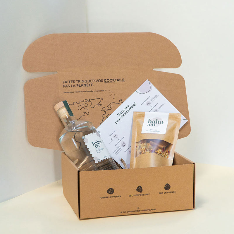 DIY kdo fait maison : le kit à rhum arrangé dans une bouteille à offrir ! +  printables