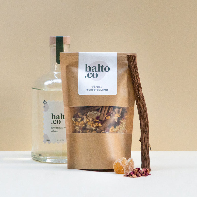 Venise | Fruité et enivrant | Kit DIY rhum arrangé | 65cl 32°